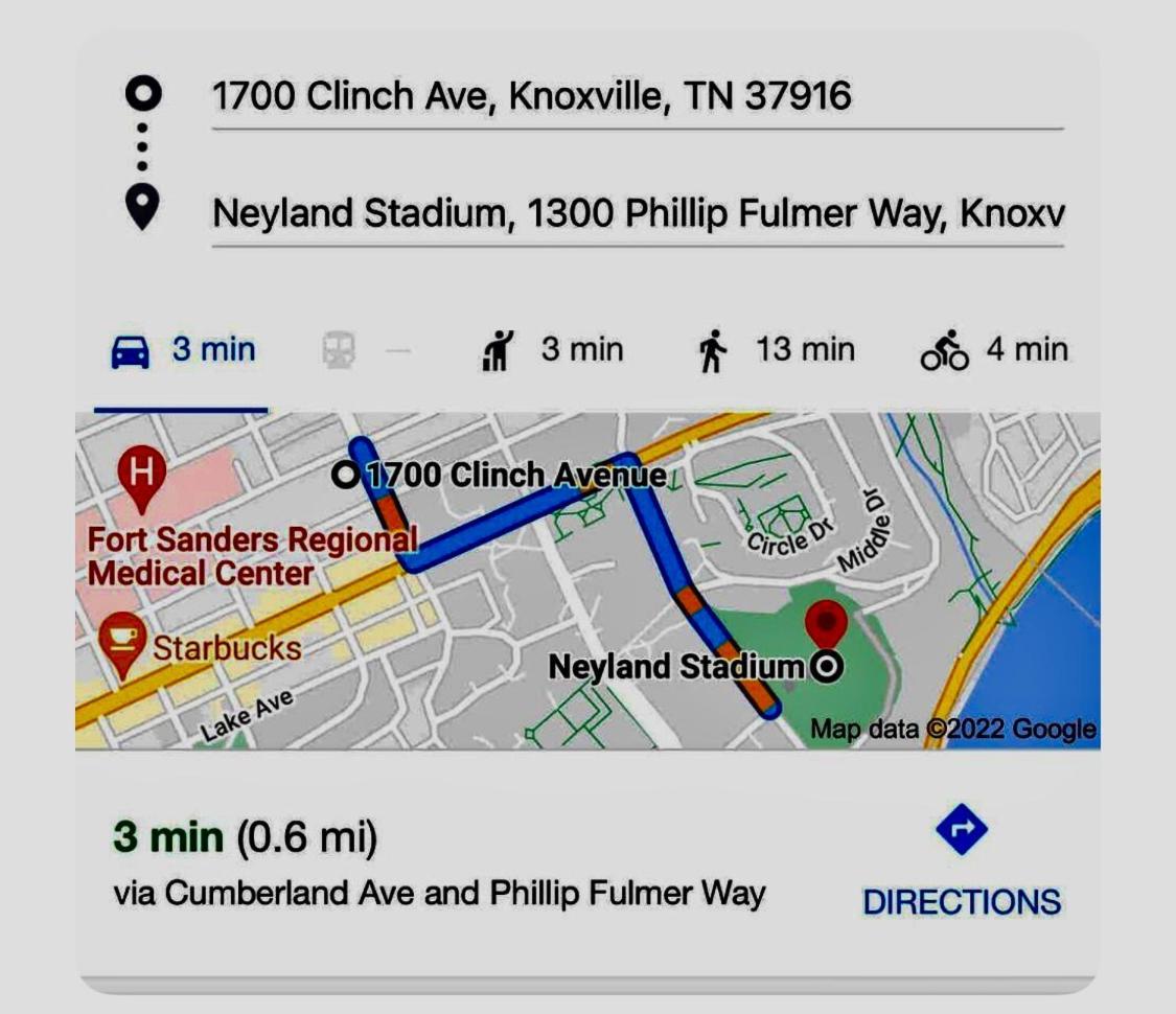 Condo Close To Stadium And Free Parking Knoxville Eksteriør bilde